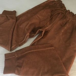 Women's Something Navy Copper Sweatpants S